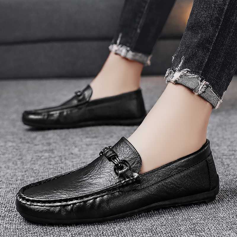 黒靴 クラシック ビットモカシン