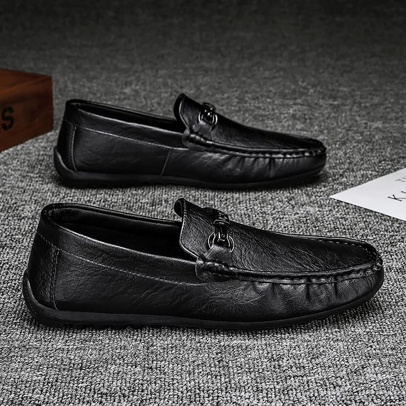 黒靴 クラシック ビットモカシン