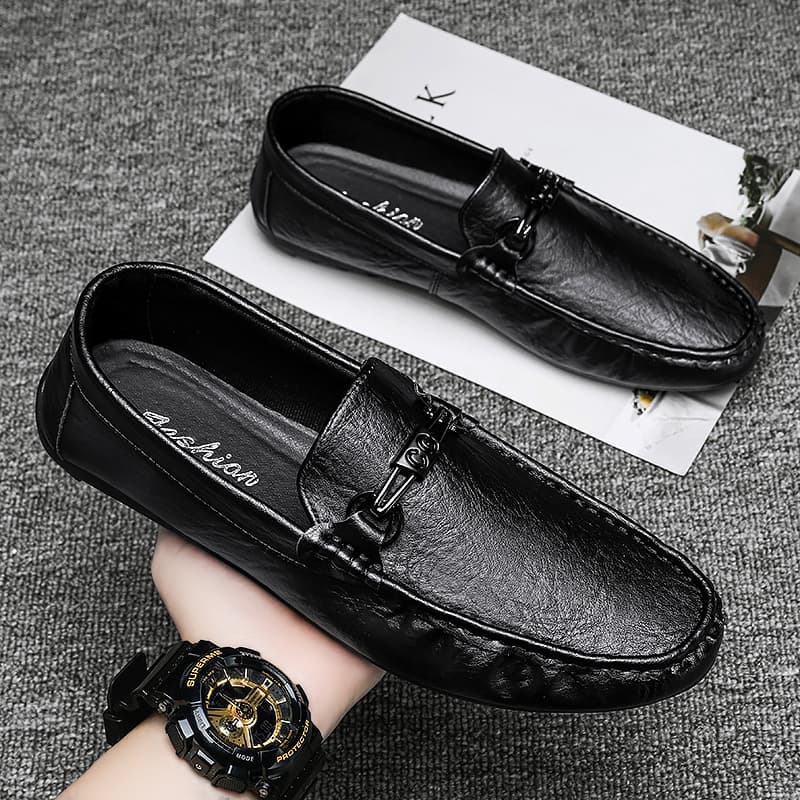 黒靴 クラシック ビットモカシン